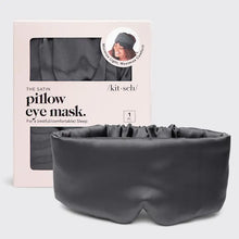 Load image into Gallery viewer, Pillow Eye Mask - Charcoal