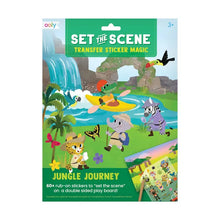 Load image into Gallery viewer, Set the Scene Transfer Stickers Magic - Jungle Journey