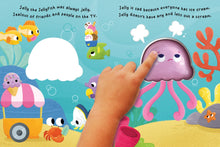 Load image into Gallery viewer, Don't Be Jelly, Jellyfish - Sensory Touch and Light-Up Book