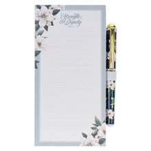 Load image into Gallery viewer, Magnetic Notepad W/Pen Strength & Dignity Prov. 31:25