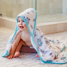 Load image into Gallery viewer, COPPER PEARL® Hooded Towel Monsters Inc. Friends