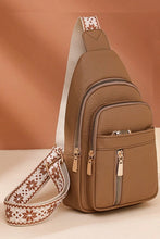 Load image into Gallery viewer, Vegan Leather Crossbody Sling Bag