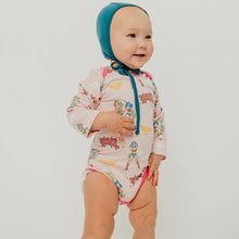 Load image into Gallery viewer, COPPER PEARL® Long Sleeve Bodysuit WONDER WOMAN™