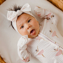 Load image into Gallery viewer, COPPER PEARL® Zip-Up Footie Pajama - KATERINA