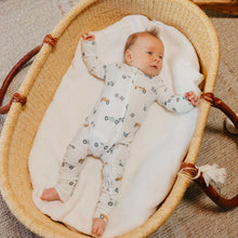 Load image into Gallery viewer, COPPER PEARL® Zip-Up Footie Pajama SPEEDSTER