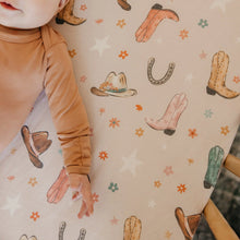 Load image into Gallery viewer, COPPER PEARL® Premium Crib Sheet CHEYENNE