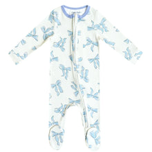 Load image into Gallery viewer, COPPER PEARL® Zip-Up Footie Pajama DAPHNE