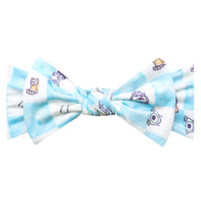 Load image into Gallery viewer, COPPER PEARL® Knit Headband Bow Monsters Inc. Medley
