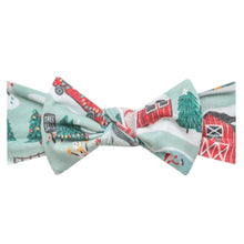 Load image into Gallery viewer, COPPER PEARL® Knit Headband Bow SNOWY SLOPES