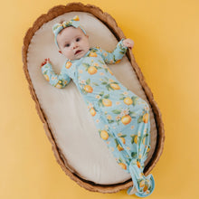 Load image into Gallery viewer, COPPER PEARL® Newborn Knotted Gown - Melody