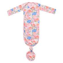 Load image into Gallery viewer, COPPER PEARL® Bamboo Newborn Knotted Gown - Penelope