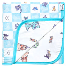 Load image into Gallery viewer, COPPER PEARL® 3-Layer Stretchy Quilt - Monsters Inc. Medley