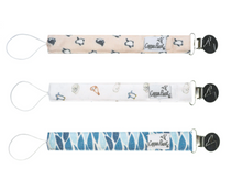 Load image into Gallery viewer, COPPER PEARL® Binky Clip Set ARTIC WONDER