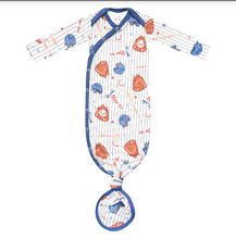Load image into Gallery viewer, COPPER PEARL® Newborn Knotted Gown - All Star