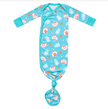Load image into Gallery viewer, COPPER PEARL® Newborn Knotted Gown - Slam Dunk