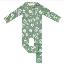 Load image into Gallery viewer, COPPER PEARL® Convertible Zip-Up Footie - Kick Off