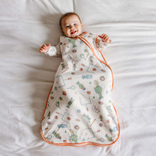 Load image into Gallery viewer, COPPER PEARL® Sleep Bag - Sesame Street Varsity Friends