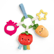 Load image into Gallery viewer, Bitzy Busy Ring™ Teething Activity Toy- Veggie