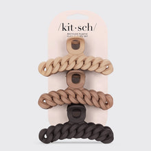 Load image into Gallery viewer, Eco-Friendly Chain Claw Clip, NEUTRAL - 3 pieces