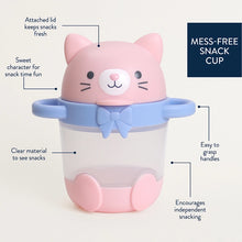 Load image into Gallery viewer, Itzy Snack Pal Snack Cup - Kitty