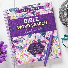 Load image into Gallery viewer, Bible Word Search Devotional (Psalms)