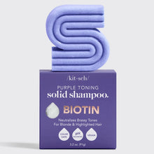 Load image into Gallery viewer, Purple Toning Solid Shampoo Bar