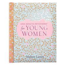 Load image into Gallery viewer, One-Minute Devotions For Young Women Padded Hardcover