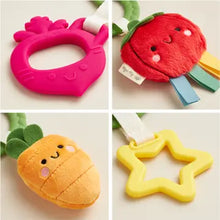 Load image into Gallery viewer, Bitzy Busy Ring™ Teething Activity Toy- Veggie