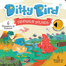 Load image into Gallery viewer, Ditty Bird Sound Book: Dinosaur Sounds