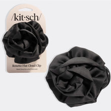 Load image into Gallery viewer, Satin Rosette Medium Flat Cloud Clip