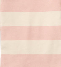 Load image into Gallery viewer, Rugby Stripe Infant PJ Set - Pink Sand