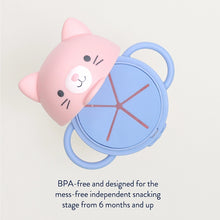 Load image into Gallery viewer, Itzy Snack Pal Snack Cup - Kitty
