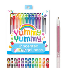 Load image into Gallery viewer, Yummy Yummy Scented Glitter Gel Pens