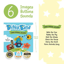 Load image into Gallery viewer, Ditty Bird Sound Book: Farm Animal Sounds