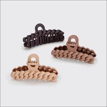 Load image into Gallery viewer, Eco-Friendly Chain Claw Clip, NEUTRAL - 3 pieces