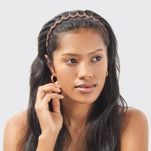 Load image into Gallery viewer, Recycled Plastic Zig Zag Headband 2pc