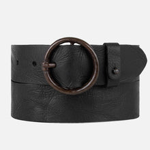 Load image into Gallery viewer, Pip | Vintage Full-Grain Leather Belt For Women BLACK