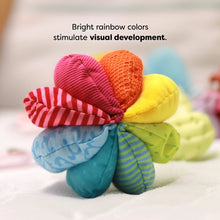 Load image into Gallery viewer, Rainbow Fabric Baby Ball