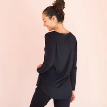 Load image into Gallery viewer, Faceplant Bamboo® Long Sleeve Shirt-Black