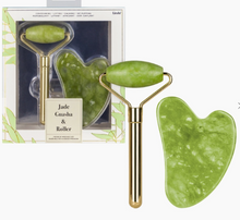 Load image into Gallery viewer, Jade Guasha & Mint Roller