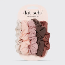 Load image into Gallery viewer, Assorted Textured Scrunchies 5pc - Teracotta