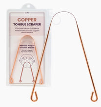 Load image into Gallery viewer, Copper Tongue Scraper