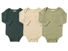 Load image into Gallery viewer, Solid Color Onesie With Pocket

