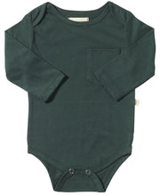 Load image into Gallery viewer, Solid Color Onesie With Pocket
