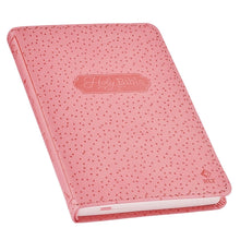 Load image into Gallery viewer, Pink Faux Leather NLT New Testament Keepsake Bible for Girls
