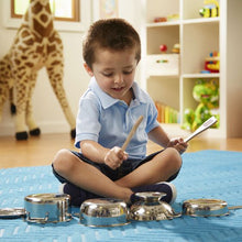 Load image into Gallery viewer, Stainless Steel Pots &amp; Pans Play Set
