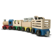 Load image into Gallery viewer, Wooden Farm Train Toy Set
