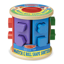 Load image into Gallery viewer, Match &amp; Roll Shape Sorter
