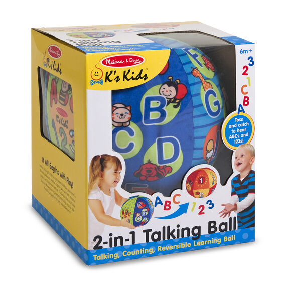2-in-1 Talking Ball Learning Toy