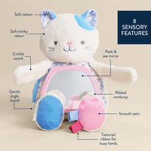 Load image into Gallery viewer, Itzy Bitzy Mirror™ Sensory Tummy Time Mirror - Kitty
